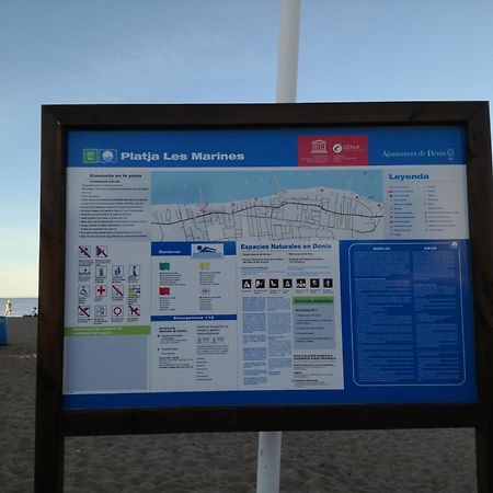 デニアPlanta Baja Con Porche Y Piscina, Cerca Del Marアパートメント エクステリア 写真