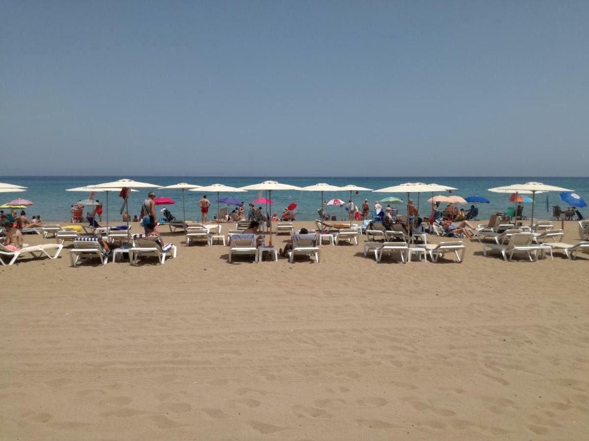 デニアPlanta Baja Con Porche Y Piscina, Cerca Del Marアパートメント エクステリア 写真